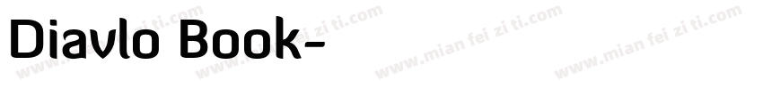 Diavlo Book字体转换